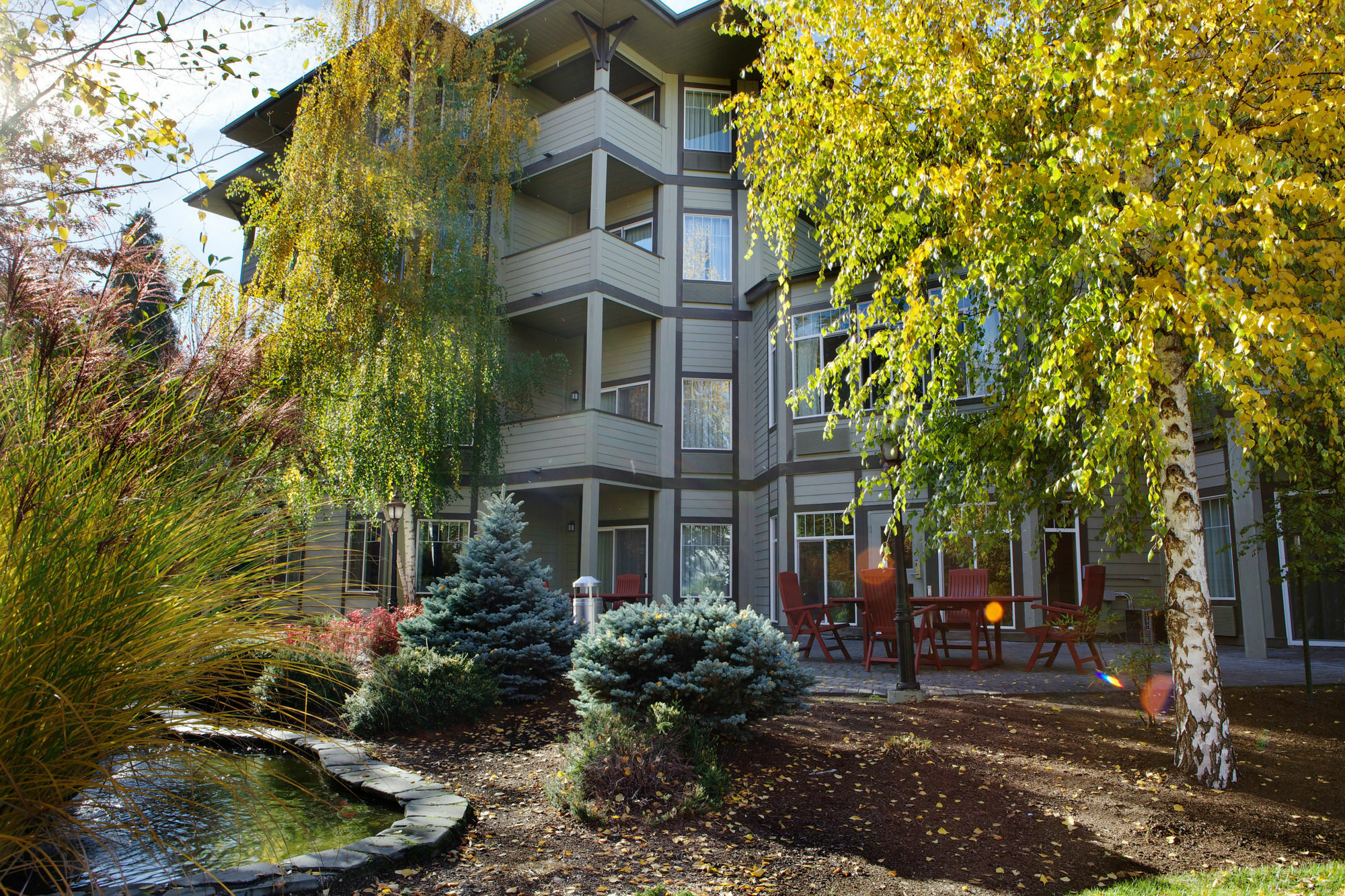 Plaza Inn & Suites At Ashland Creek Exterior foto
